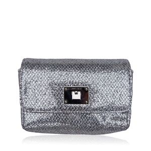 JIMMY CHOO RUBY GLITTER SHOULDER BAG
